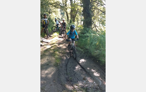 26 juin 2024 - Sortie de 22km au départ d'Eymoutiers avec Liam, Achille, Léa et Simon accompagnés de Francis, Pascal et Michel