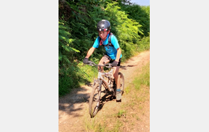 26 juin 2024 - Sortie de 22km au départ d'Eymoutiers avec Liam, Achille, Léa et Simon accompagnés de Francis, Pascal et Michel