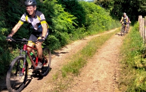 26 juin 2024 - Sortie de 22km au départ d'Eymoutiers avec Liam, Achille, Léa et Simon accompagnés de Francis, Pascal et Michel