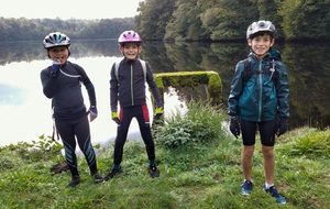 2 octobre 2024 - 17km, 320m de D+ et des champignons avec Louis, Simon et Achille + Pascal, Francis et Michel