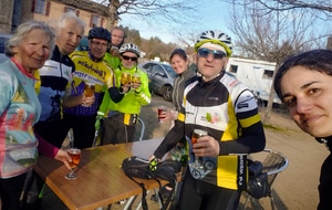 5 mars 2025 - 48km au départ de Bujaleuf pour les reprises de Marion, Karine et Pascal avec Anne, Francis, Fanfan, Jean-Marc et Michel