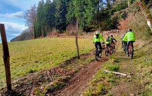 8 février 2026 - 17km au départ de Nedde - D+ 410m - 4 enfants et 3 encadrants