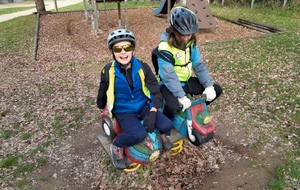 29 mars 2026 - 15km et 370m de D+ en AR Eymoutiers en finissant par les singles. La der pour Tim qui part vivre en Bretagne.