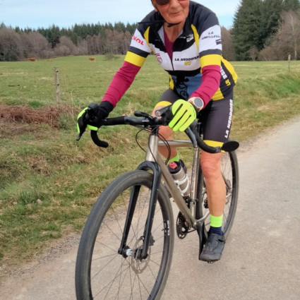 8 mars 2025 ; A minima 77 km pour les 77 bougies de Francis. Résultat 84km et 1400m de D+ et un apéro dinatoire au retour. 😁